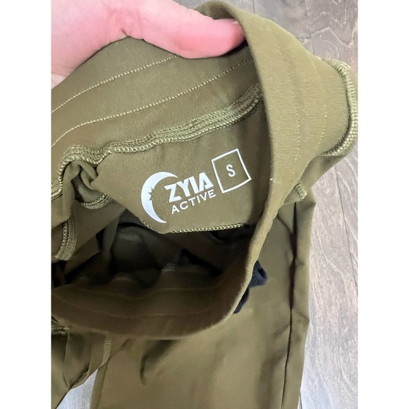 ZYIA military green active pants small - Picture 4 of 5